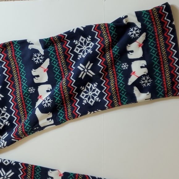 Jammies for your family polar bear fleece bottoms - Picture 5 of 6